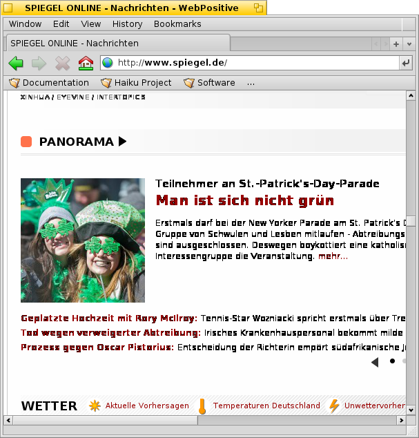 rendering of lower part of www.spiegel.de